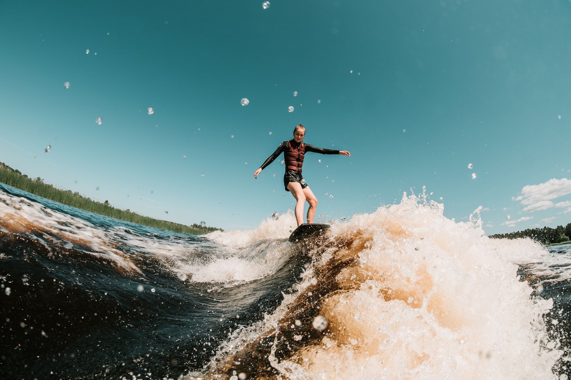 The first ever Latvian Wakesurf Championship
